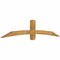 Ekena Millwork Bellingham Rough Sawn Timber Gable Bracket, Western Red Cedar, 84"W x 17"H x 4"D x 4"F, 5/12 Pitch GBW084X17X0404BEL00RWR - alternate 2